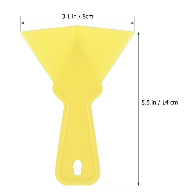 DOITOOL 20 Pcs Drywall Corner Tool 5.5"X3.1" Plastic Inside Corner