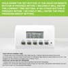 BN-LINK Indoor Digital Timer Outlet,24 Hour Light Timer Easy Programmable,Mini