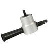 Sheet Metal Nibbler Cutter Double-headed Sheet Cutter Nibbler Drill Attachment