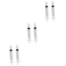 FOMIYES 6 Sets Nasal Cavity Nose Cleaning Bottle Nasal Obstruction Relief Nose Cleaning Supplies Portable Lightweight White