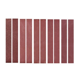 sanding belts HUIOP 30 * 380mm Sanding Belts (1.18x14.96 inch) 10Pcs Belts (60/60/80/120/240/320/400/600/800/1000 Grits, One for Each Type) for Home Use Mini Belt Sander