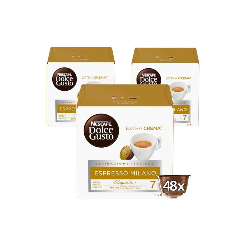 NESCAFÉ Dolce Gusto | Espresso Milano | 16 capsules |