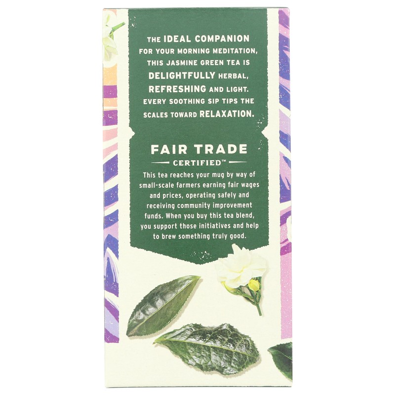 Whole Foods Market, Tea Green Jasmine Organic, 20 Count