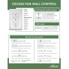 Hunter Geniune Original Ceiling Fan Replacement Wall Control 99373 99375