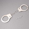 VALICLUD Kids Play Toy Metal Handcuffs with Key for Police