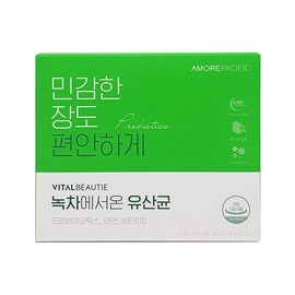 Vital Beauty 바이탈뷰티 녹차에서 온 유산균 60포 Vital Beauty Green Tea Probiotics 60 Sachets