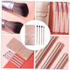 Healeved 1bag Portable Eyeshadow Brush Mini Eye Makeup Brushes for
