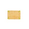 Demin Design Premium Round Bamboo Cutting Board, Heavy Duty Bamboo