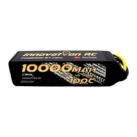 CNHL 10000mAh 4s Lipo Battery 100C 14.8V Lipo Battery Soft Case RC Battery with QS8 Connector Compatible with RC Car Truck Tank RC Boat Racing Models