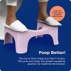 Squatty Potty The Original Bathroom Toilet Stool Curve Lightweight with