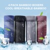 Breathable Boxhero Bamboo Boxers Mens Bamboo Fibre Boxer Shorts Cooling