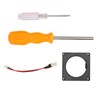 Fan 3D Print Mount Kit Replacement Game Console Cooling Fan