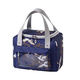 YIKANGHENG 6L Thickened Dark Blue Reusable Insulated Lunch Bag for Women and Men Travel Picnic and Lunch Box (blue)