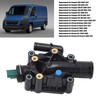 Thermostat Housing Optimize Cooling System 9647265980 Replacement for Peugeot 1007