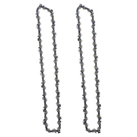 Saw Chain, 20 cm, Pack of 2 Chainsaws, 3/8 Inch 1.1 mm, Saw Chains for Most Chainsaws (Colour: as Shown)