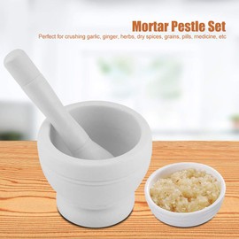 Grinding Set - VIFER Plastic Manual Mortar Pestle Set Garlic Grinder Grinding Bowl Kitchen Tool (#3)