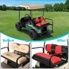 10L0L Universal Golf Cart Rear Seat Cover Dress UP Older