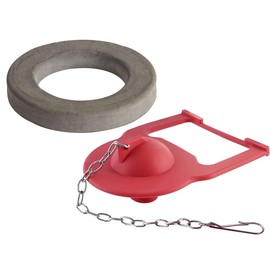 Toilet Flapper Replacement with Toilet Flush Valve Gasket Compatible with Kohler 1032640/K84284 Flapper Replacement KOHLER GP83996/GP83888 Gasket