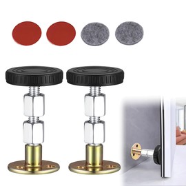 Bansusu Headboard Stoppers 2 Pcs Adjustable Bed Stoppers for Wall Durable Protect Walls Bed Headboard Stoppers Bed Frame Anti-Shake Tool for Bed Cabinet Chair Sofa Furniture Wall Support