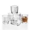 Espresso Shot Glass Liquid Heavy Sturdy Glass Shot Glasses Measuring