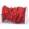 Red Fake Barbed Wire, 3 Strand Braid of 1.8mm Round