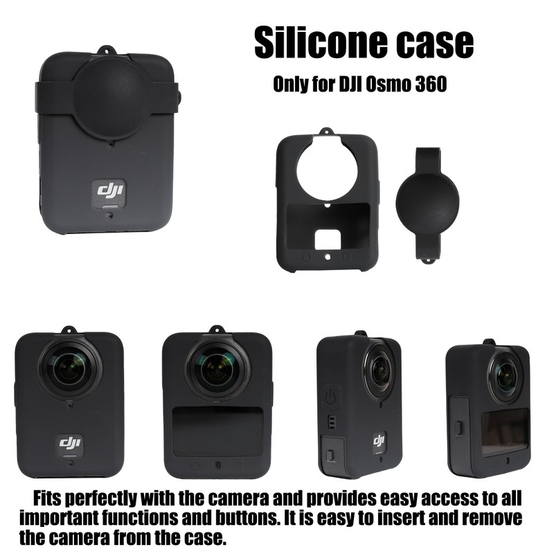 PellKing Accessories Kit for DJI Osmo 360,Include Lens Guard/Camera Case/Screen