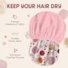 Years calm Gorro de Ducha de Lujo para Mujer, Reutilizable