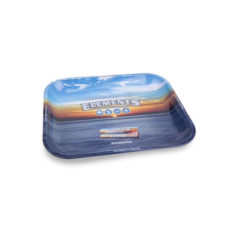 Elements Large Metal Rolling Tray