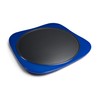 LoafNest Panache Premium Enameled Cast Iron Griddle Pan (Blue Gradient).