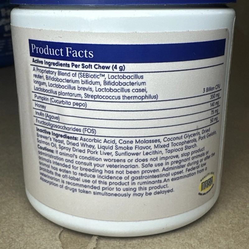 PetLab Co. Probiotics for all Dogs Gut Health Pork Flavor
