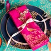 Sara Miller Chelsea, Set of 2 Napkins, Pink