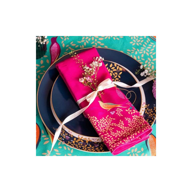Sara Miller Chelsea, Set of 2 Napkins, Pink
