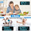 TXL 17.2" Large Digital Wall Clock Bluetooth Sync Time, LED
