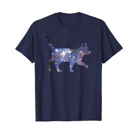 Galaxy Cat Tee: Space Universe Kitten T-Shirt