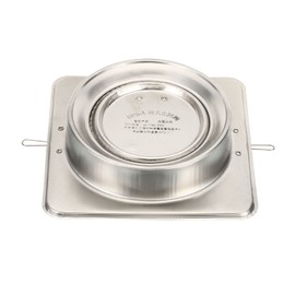 PATIKIL 6 Inch Backdraft Damper, Stainless Steel Flexible Airflow Ducting Insert Backflow Preventer Draft Blocker for Kitchen Bathroom Exhaust Fan, Silver