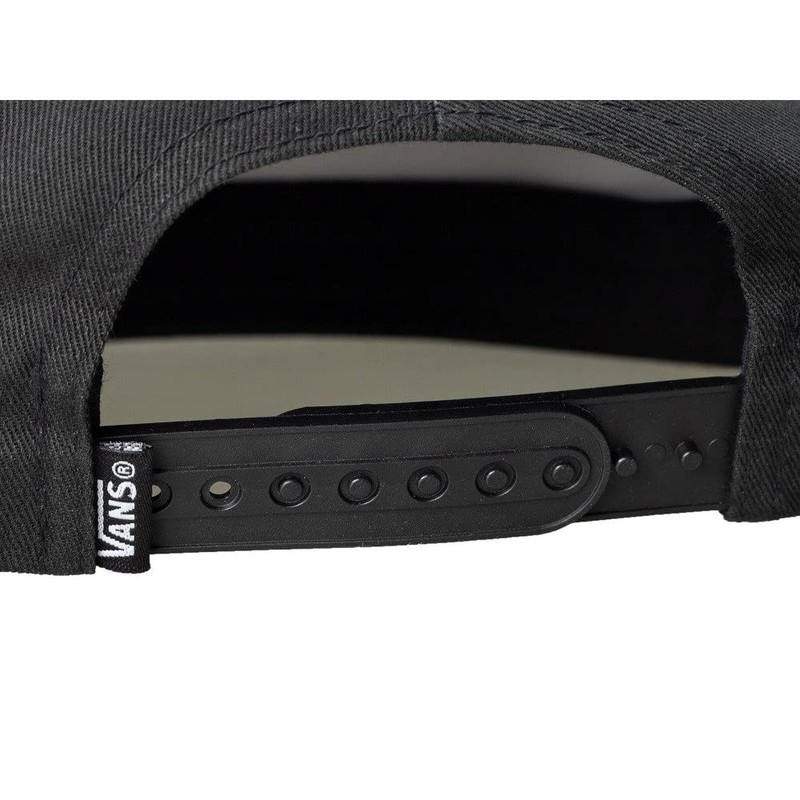 Vans Men's Snapback Hat, (Full Patch) True Black, One Size