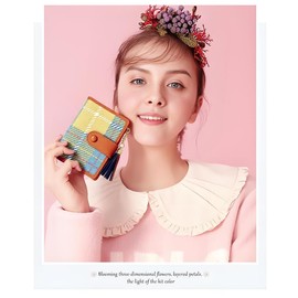 Belijoeuri,Purses for Women,Purse,Purses,Wallets,Ideal for Cards, Cash, Coins and Keys (Brown)