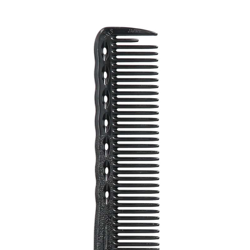 6pcs Carbon Fine Cutting Combs Salon Barber Plastic Hairdressing Flat