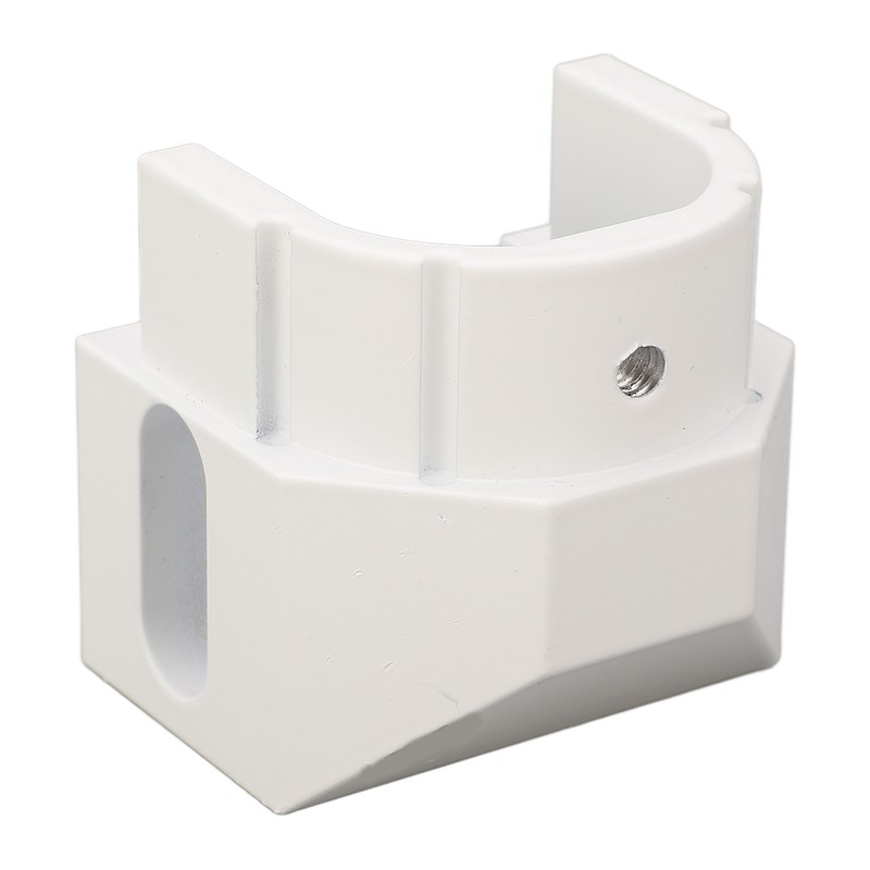 RV Awning End Plug White Solid Aluminum Durable Easy Installation