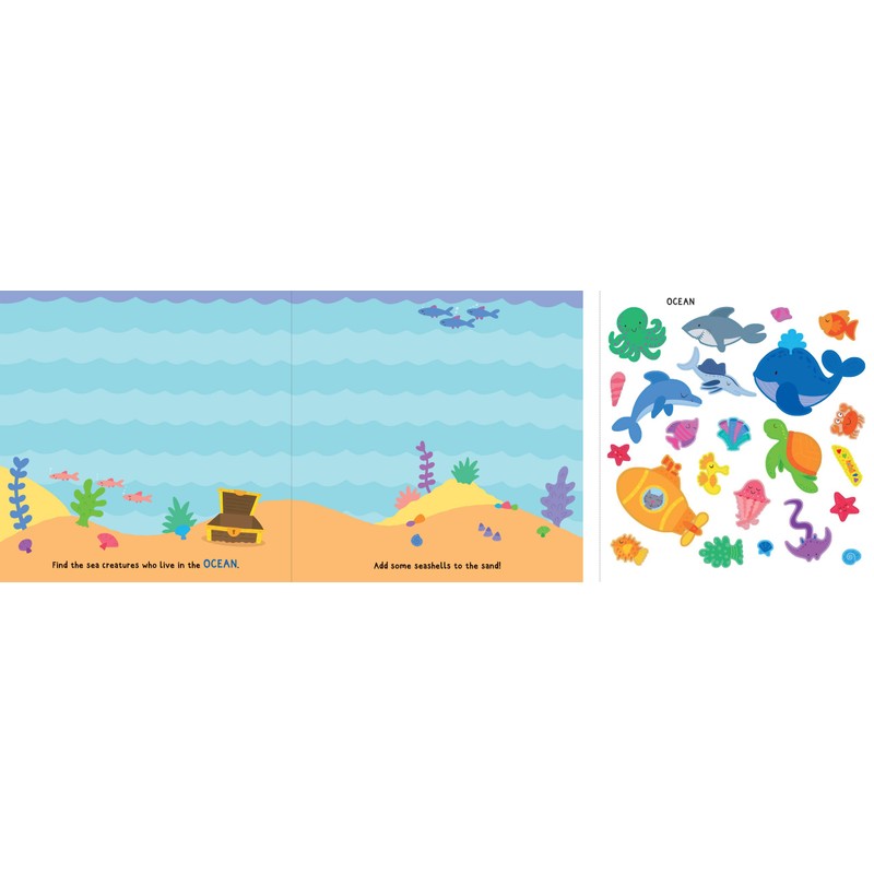 My First Sticker Book - Animals (175 Stickers)