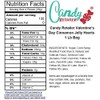 Candy Retailer Cinnamon Jelly Hearts 1 Lb