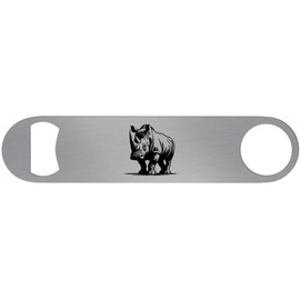 'Rhinoceros Standing' Bar Blade Bottle Opener (BR00021082)