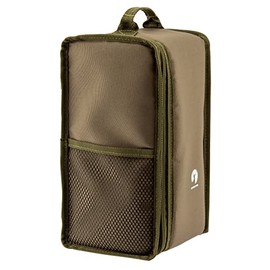 CAPTAIN STAG UM-1580 CS Lantern Case, Storage Bag, Cushioned, M Size, Olive