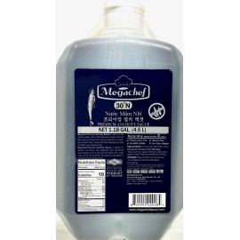 MegaChef Premium Anchovy Sauce (Nuoc Mam Nhi) 1.18 Gal~2/2026