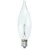Westinghouse 0367300, 15 Watt, 130 Volt Clear Incand CA8 Light
