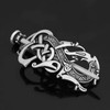 Womens Norse Dragon Hair Stick Viking Knotwork Bun Holder Cage