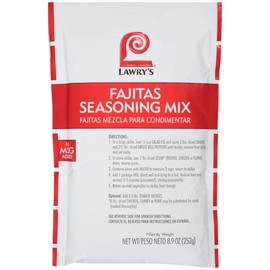 Lawry's Fajitas Seasoning Mix, 8.9 oz