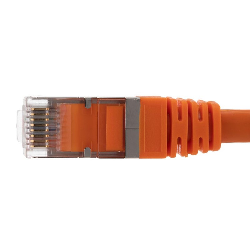 NavePoint Ethernet Patch Cable CAT6A, S/FTP, 26AWG, 1 Ft, 5