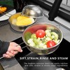 ICEICE Metal Fine Mesh Strainer and Colander for Kitchen with