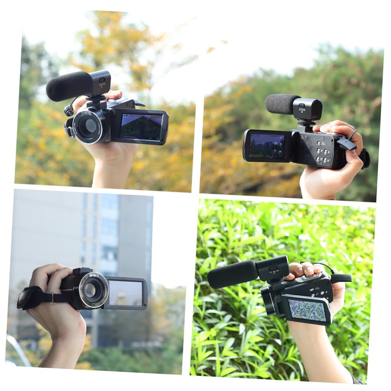 Operitacx High Definition Digital Camera with Touch Screen Lightweight Portable